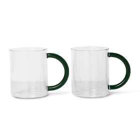 Ferm Living Still Glass Mug 34cl 2-pack