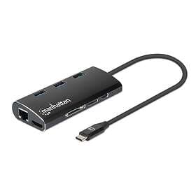 Manhattan SuperSpeed USB-C Multiport Adapter (152440)