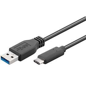 MicroConnect 3A USB A - USB C 3.1 0.25m