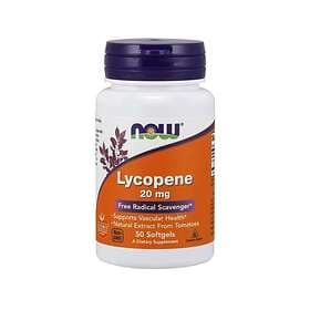 Now Foods Lycopene 20mg 50 Capsules
