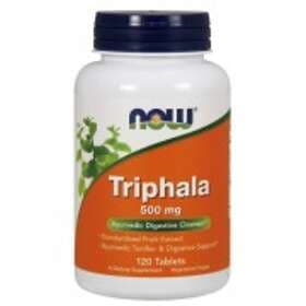 Nowali Now Foods Triphala 500mg 120 Tablets
