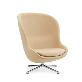 Normann Copenhagen Hyg Loungestol (Hög Rygg, Snurr Base)