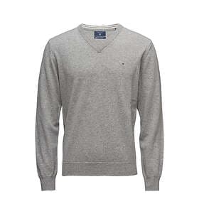 Gant Superfine Lambswool V-Neck Sweater (Men's)