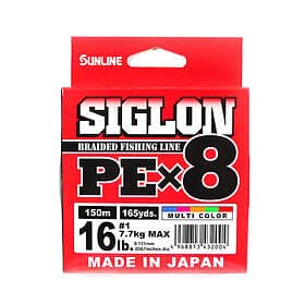 Sunline Siglon PE X8 Braid 0.17mm 150m