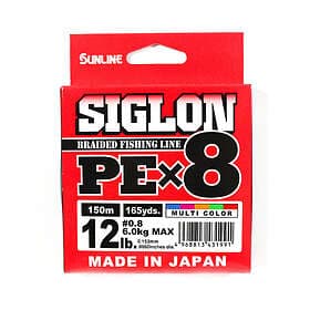 Sunline Siglon PE X8 Braid 0.15mm 150m