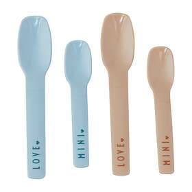 Design Letters Mini Favourite Spoon 4-pak