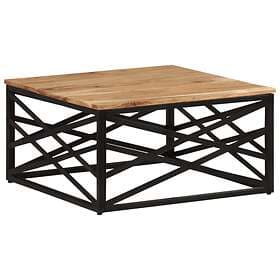 vidaXL Soffbord 68x68x35 massivt akaciaträ