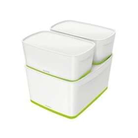 Leitz Mybox Medium Förvaringslåda 4-pack Med Lock