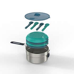 Quechua Stainless Steel Camping Cook Set 2.6l