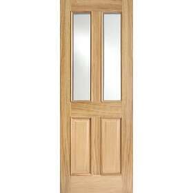 LPD Richmond Solid Core Unfinished RM2S Clear Bevelled Glazing 1981x762mm