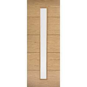 LPD Lille Solid Core Prefinished 1L Clear Glazed 1981x686mm