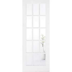 LPD SA Solid Core White Primed SA15L Clear Glazed 1981x686mm