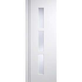 LPD Sierra Blanco Solid Core Prefinished 3L Easy Clean Laminated Frost Glazed 19