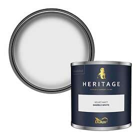 Dulux Heritage Marble White Velvet Matt 1l