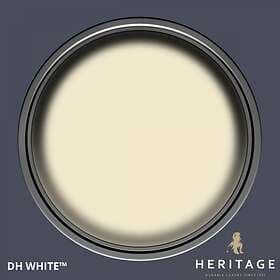 Dulux Trade Heritage Velvet Matt Finish Paint Tester Pot DH White 0.125l