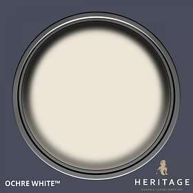 Dulux Trade Heritage Velvet Matt Finish Paint Tester Pot Ochre White 0.125l