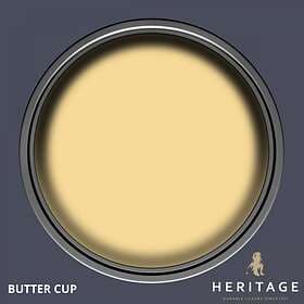 Dulux Trade Heritage Velvet Matt Finish Paint Tester Pot Butter Cup 0.125l
