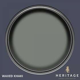 Dulux Trade Heritage Velvet Matt Finish Paint Tester Pot Waxed Khaki 0.125l