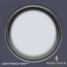 Dulux Trade Heritage Velvet Matt Finish Paint Tester Pot Light French Grey 0.125
