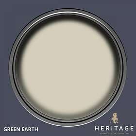 Dulux Trade Heritage Velvet Matt Finish Paint Tester Pot Green Earth 0.125l
