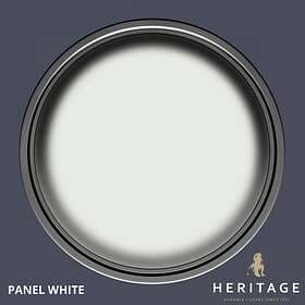 Dulux Trade Heritage Velvet Matt Finish Paint Tester Pot Panel White 0.125l
