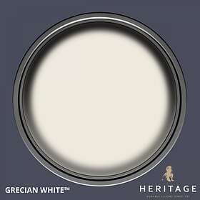Dulux Trade Heritage Velvet Matt Finish Paint Tester Pot Grecian White 0.125l