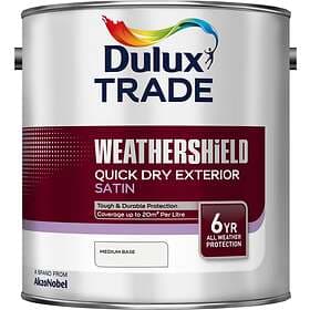 Dulux Trade Weathershield Exterior Quick Dry Satin Medium 2.5l