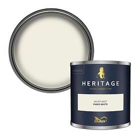 Dulux Heritage Piano White Velvet Matt 5l