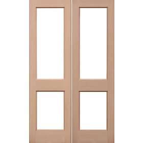 LPD 2XGG 2L Unglazed External Door Pairs 1981x915mm