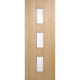 LPD Copenhagen Oak External Door 3L Frosted 1981x838mm
