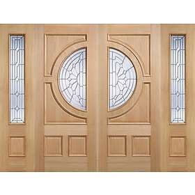 LPD Empress Zinc Clear Bevelled Glazed External Door 1981x762mm 30"