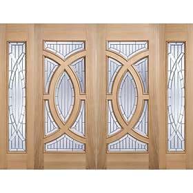 LPD Majestic Zinc Clear Bevelled Glazed External Door 1981x838mm 33"