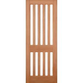 LPD Windsor 10L Glazed M&T External Door 1981x762mm 30"