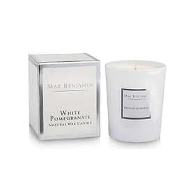 Max Benjamin White Pomegranate Scented Candle 190g