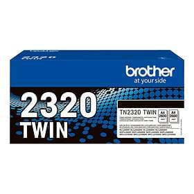Brother TN-2320TWIN (Black) 2-pack