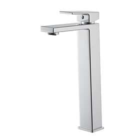 Bathrooms To Love Lys Tall Brass No Pop Up Waste Basin Mixer (Chrome)