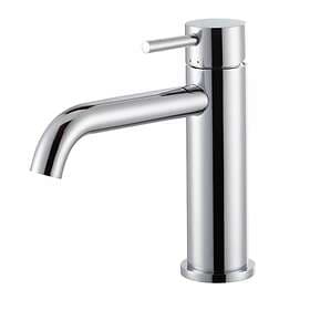 Bathrooms To Love Maira Brass No Pop Up Waste Basin Mixer (Chrome)