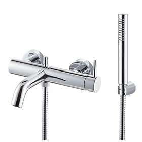 Bathrooms To Love Maira Brass Bathtub Mixer (Chrome)