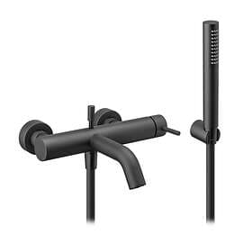 Bathrooms To Love Maira 4TH Brass Bathtub Mixer (Matt Black)