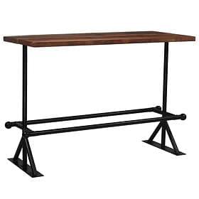 vidaXL Barbord 150x70x107 Solid Acacia Wood