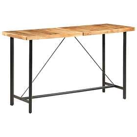 vidaXL Bar Table 180x70x107 cm Solid Akacia Wood