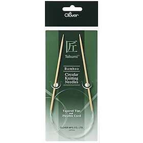 Clover Takumi Rundstickor Bamboo 40cm 6.0mm