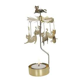 Pluto Produkter Kattfamilj Angel Chimes 8x16cm