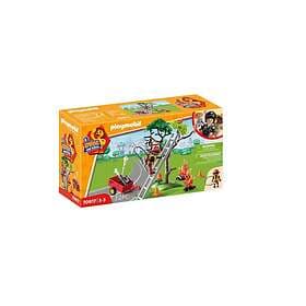 Playmobil Duck On Call 70917 Fire Rescue Action: Cat Rescue