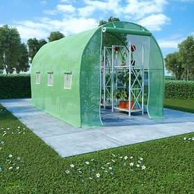 Medina Växthus 6.86m² (Aluminium)