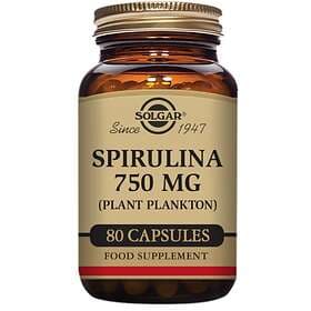 Solgar Spirulina 750mg 80 Capsules