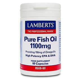 Lamberts Pure Fish Oil 1100mg 60 Capsules