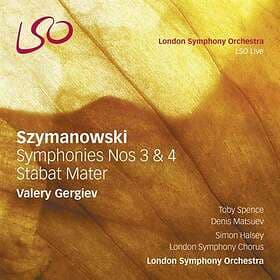 Szymanowski: Symphonies Nos 3 & 4 CD