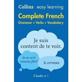 Easy Learning French Complete Grammar Verbs and Vocabulary (3 books i