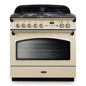 Rangemaster Classic FX 90cm Dual Fuel (Cream/Brass)
